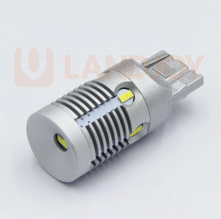 Новейшая модель; 10В-32 В постоянного тока/переменного тока Янтарный Белый P21W W21W 7440 светодиодные лампы сигнала поворота для грузовых автомобилей