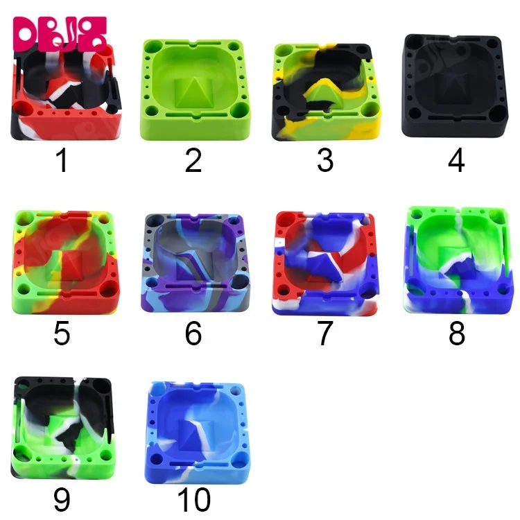 
Multi Faction Silicone Ashtray With Custom Logo pocket ashtray 