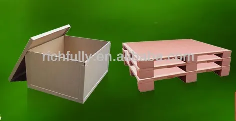 waterproof paper pallet and box