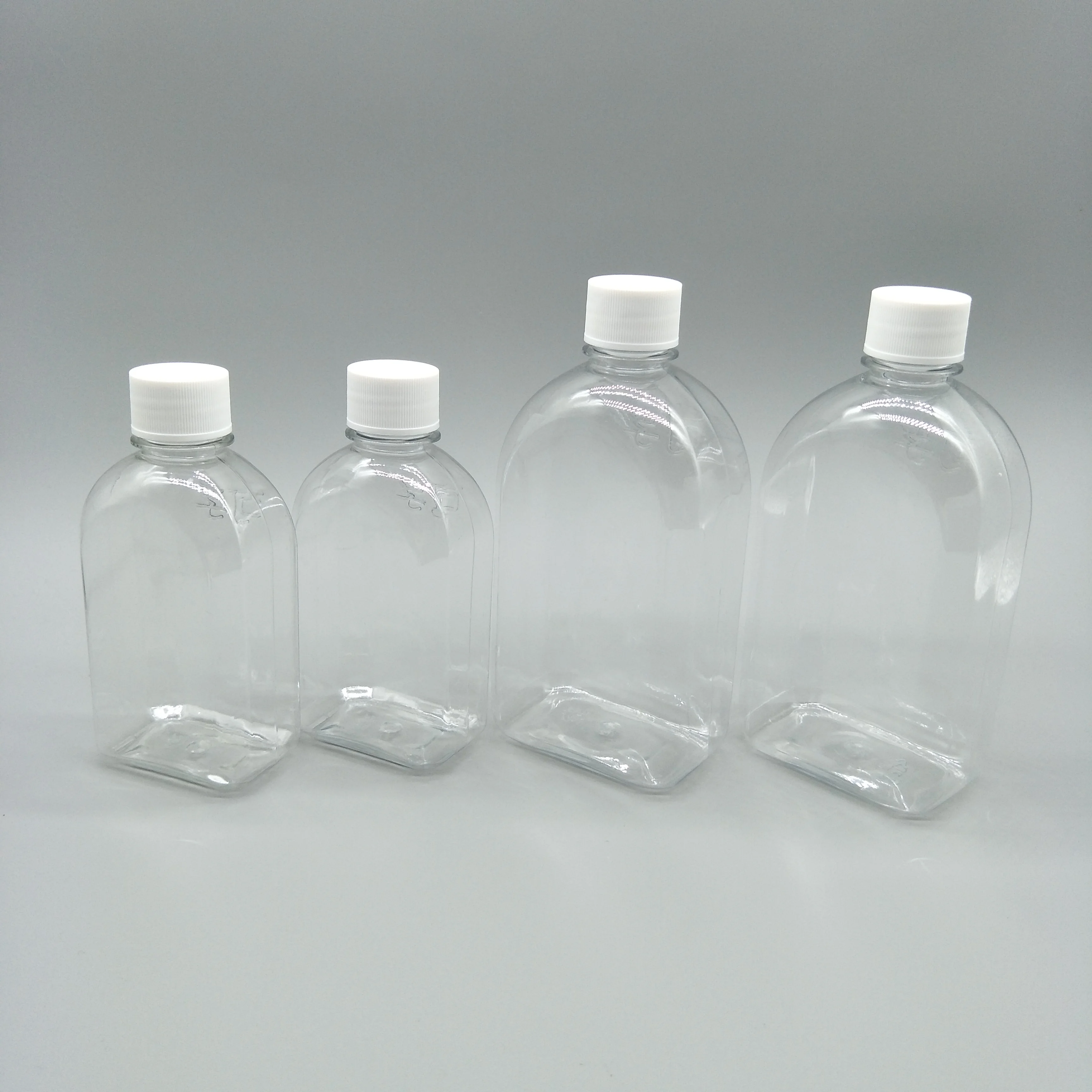 
Factory price! 100ml 250ml 500ml plastic bottle used for disinfection with alcohol packaging and mouthwash. 