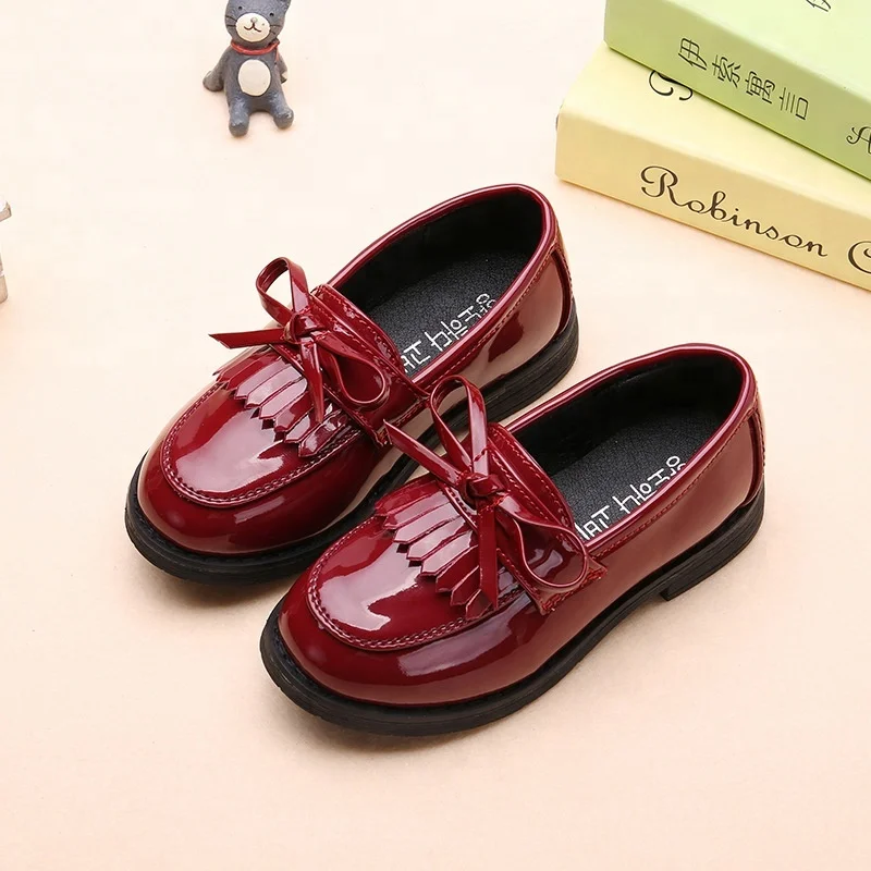 
GUGUTREE 26-36# girls toddler flat dress shoes 