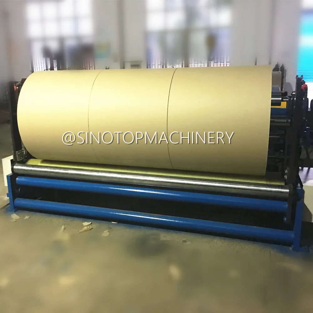 Exporting type Bobbin paper slitter rewinder for cardboard protection