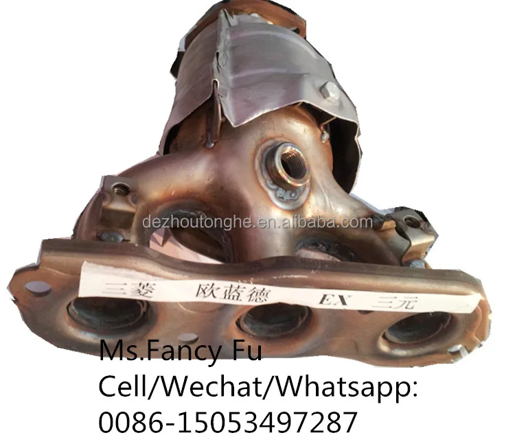 three way ceramic catalytic converter outlander EX O4