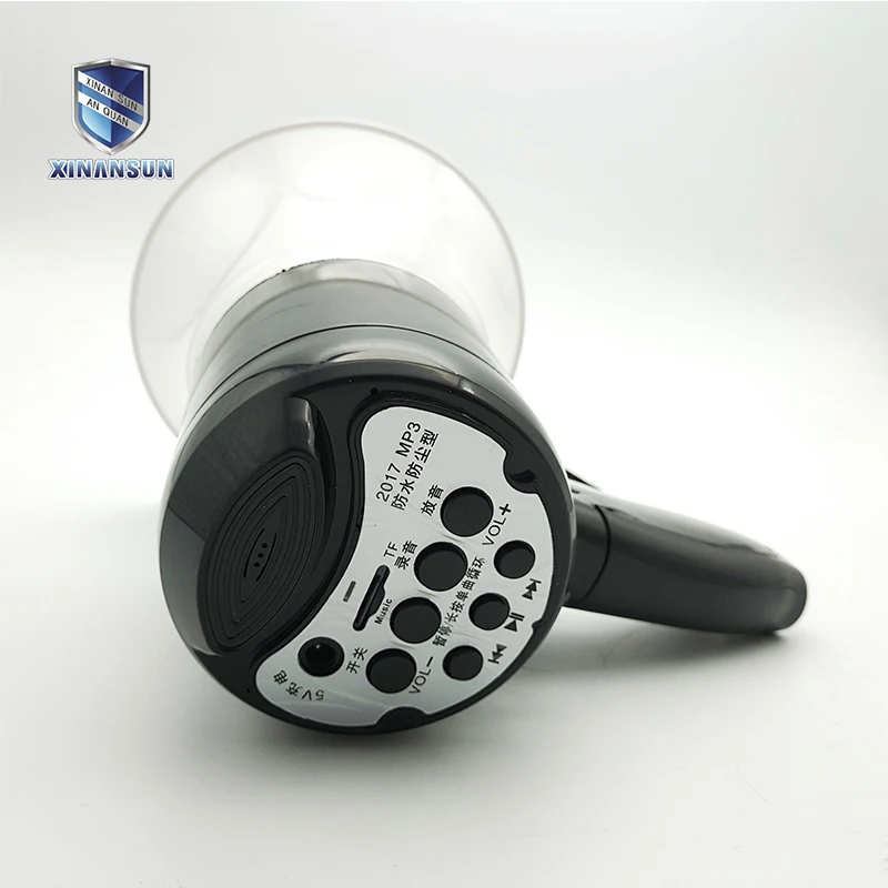 
rechargeable hand held multifunctional megaphone for advertising 