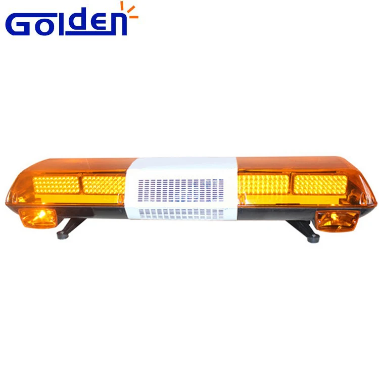 Blue rooftop mount 1200mm OEM security car ambulance bus roof lights and siren