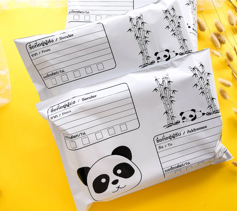 Тайские индивидуальные почтовые пакеты 28*42 см, упаковка для экспресс-доставки, курьерские почтовые пакеты