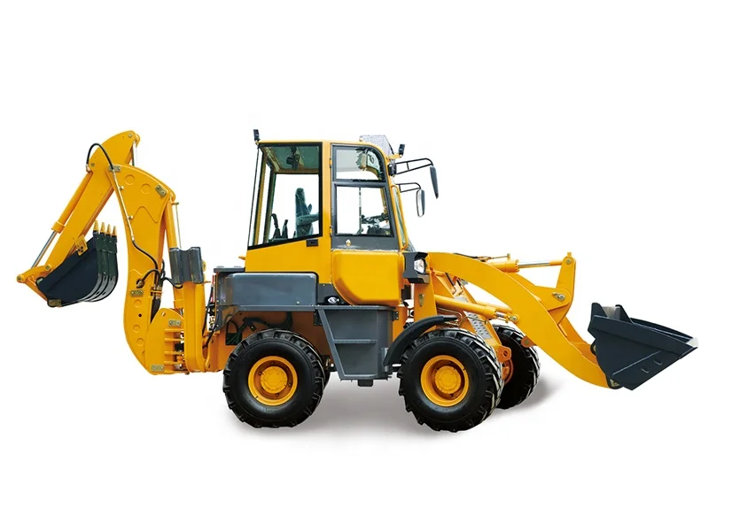 
China Supplier 50Hp Mini Tractor Backhoe Loaders Farm Machinery 