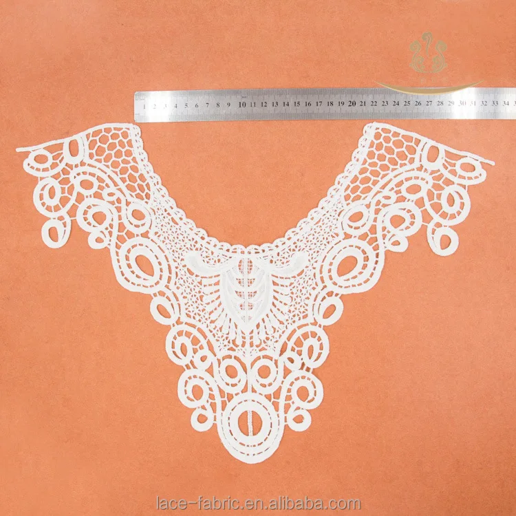 
 Лидер продаж, женский съемный Цветочный вышитый кружевной воротник с аппликацией, аксессуары для одежды  
