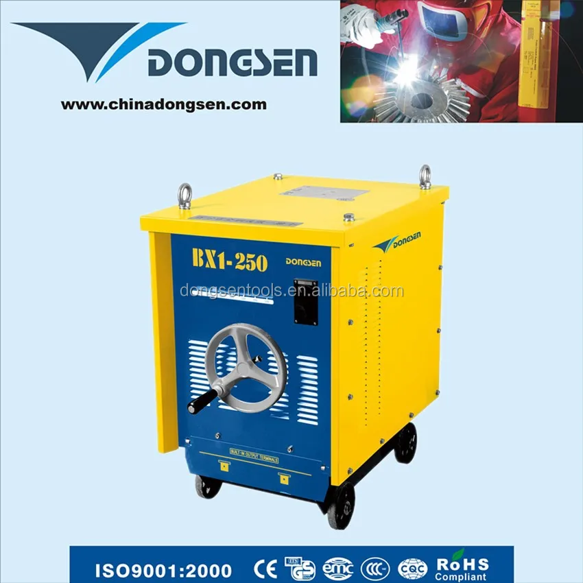 Stainless Steel AC Type BX1-250 high ac transformer laser welding machine