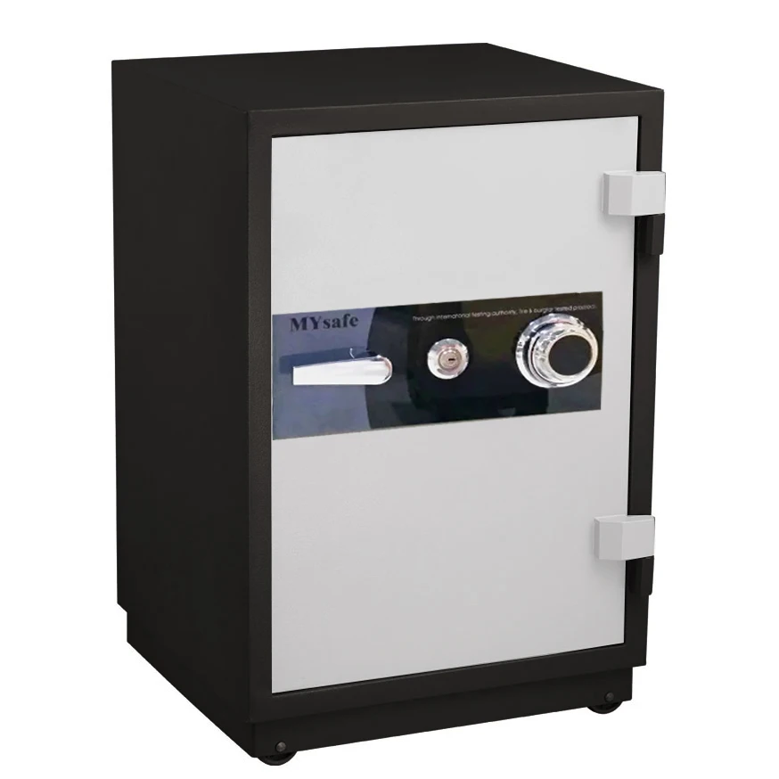 Огнестойкий безопасный или огнестойкий ящик для наличных с комбинированным замком