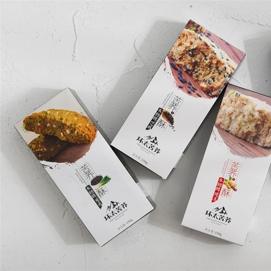 150g Sichuan Huantai Free Sample Tartary Buckwheat xylitol sesame crisp Low sugar snack