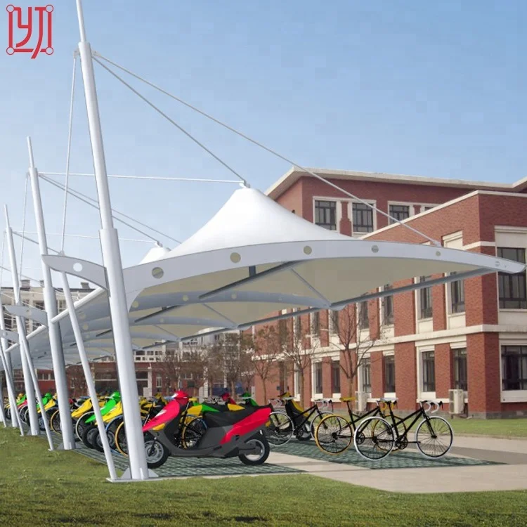 Автостоянка мембранная структура carport