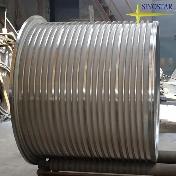 stainless steel slot screen basket for stock preparation