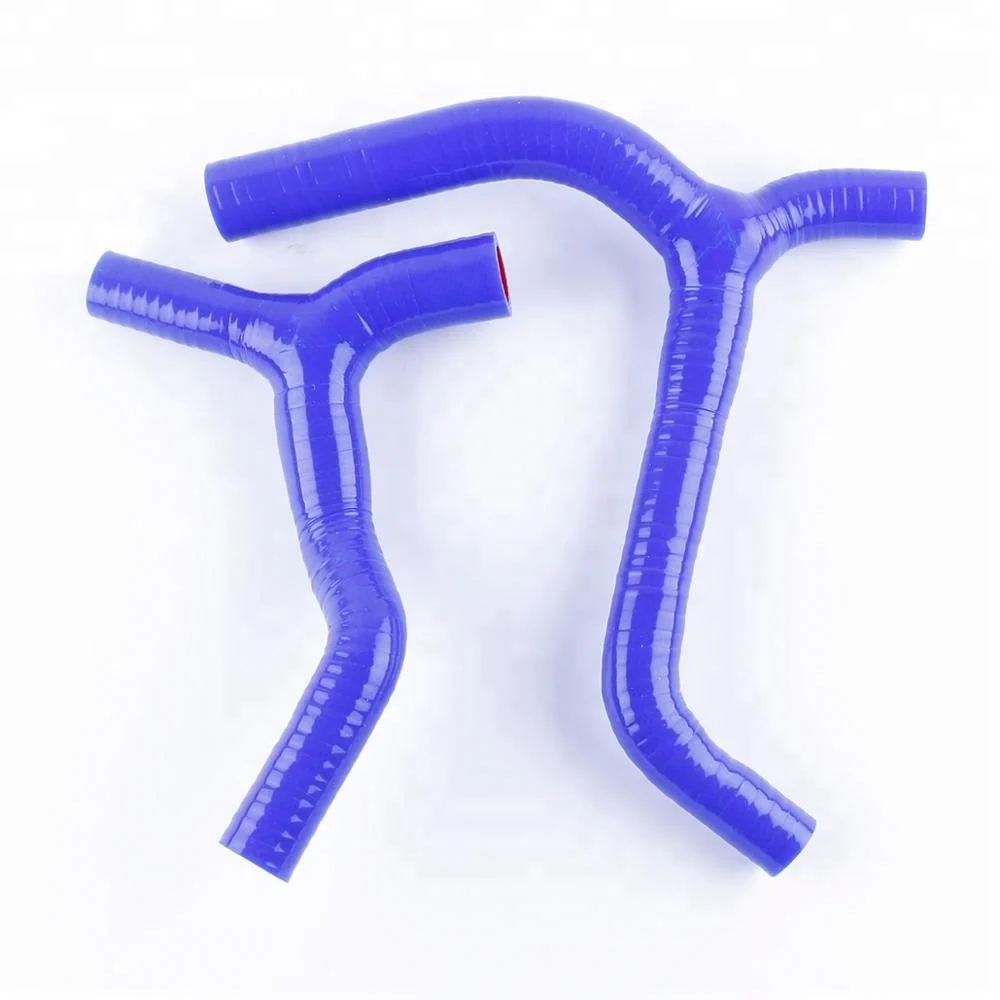 Blue Coolant Silicone Radiator Hose for Kawasaki KX450F KX 450F 2016 2017