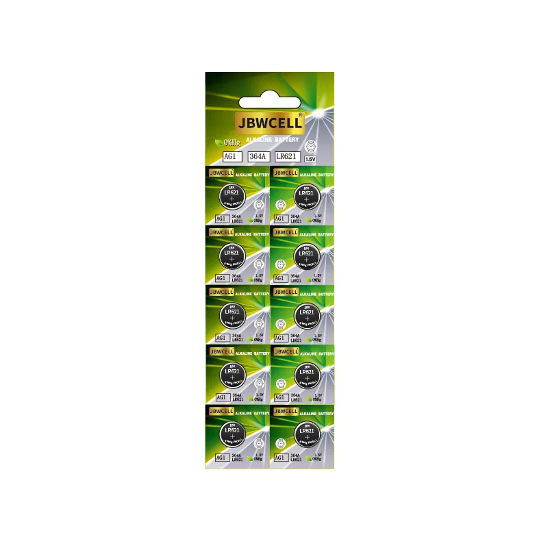 1.5V AG Series Button Cell Battery LR621 Ag1 For Watch