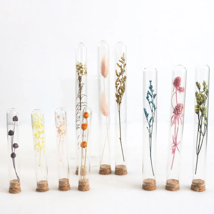 Оптовая продажа подарок на день матери сохраненные цветы высокого качества сушеные в стеклянной