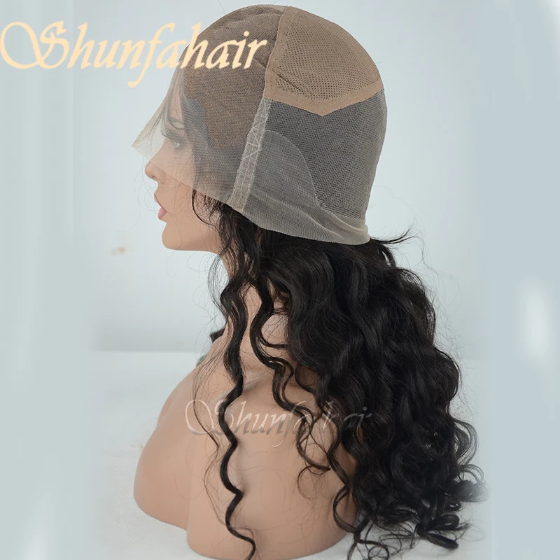 lace wig silicone adhesive , human hair silicone wig , silicone base wig