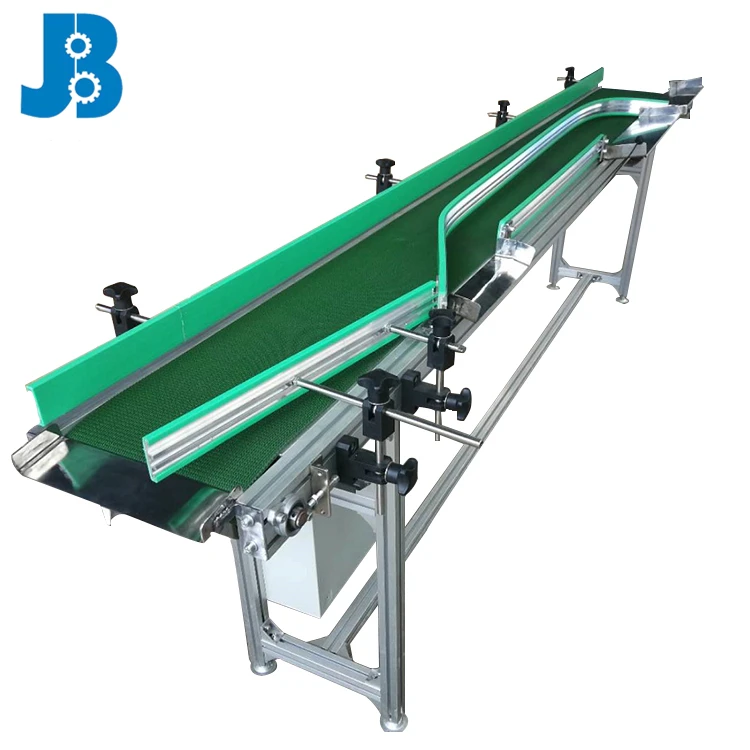 Профессиональный Гуанчжоу завод Пользовательские ПВХ зеленый ленточный конвейер для банок