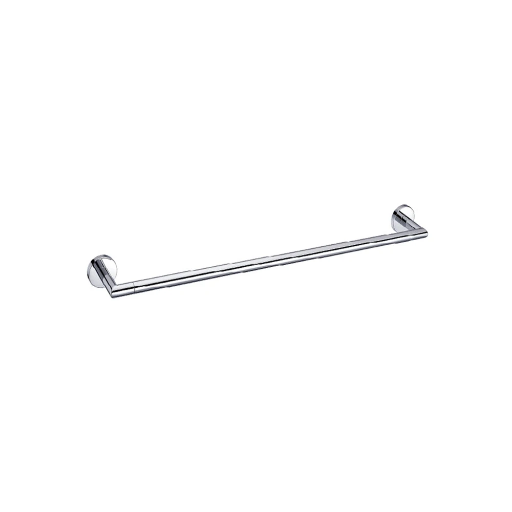 
Zinc alloy Bathroom accessories Single towel bar Chrome Towel rail Factory price 