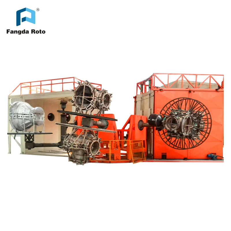 Ротационная формовочная машина для производства пластиковых поддонов