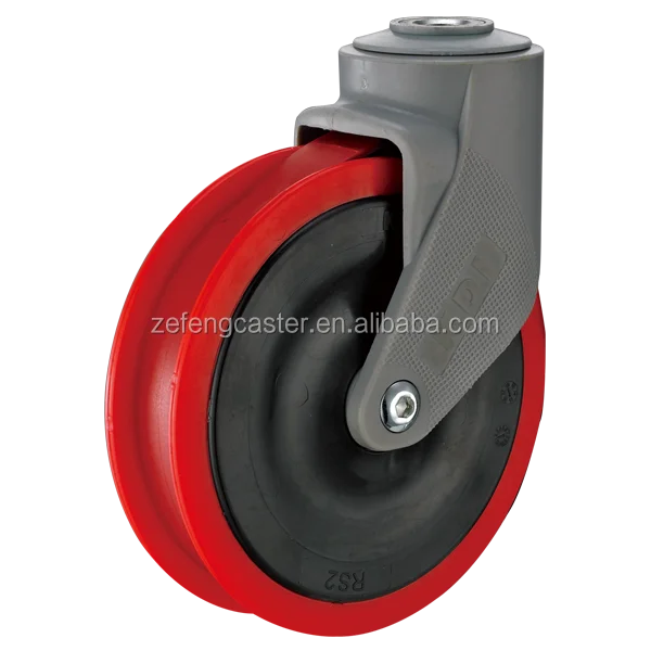 Plastic PU Wheel Elevator Swivel  Caster wheels