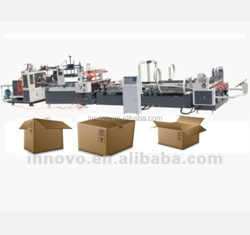 Автоматическая складная и склеивающая машина для картонных коробок