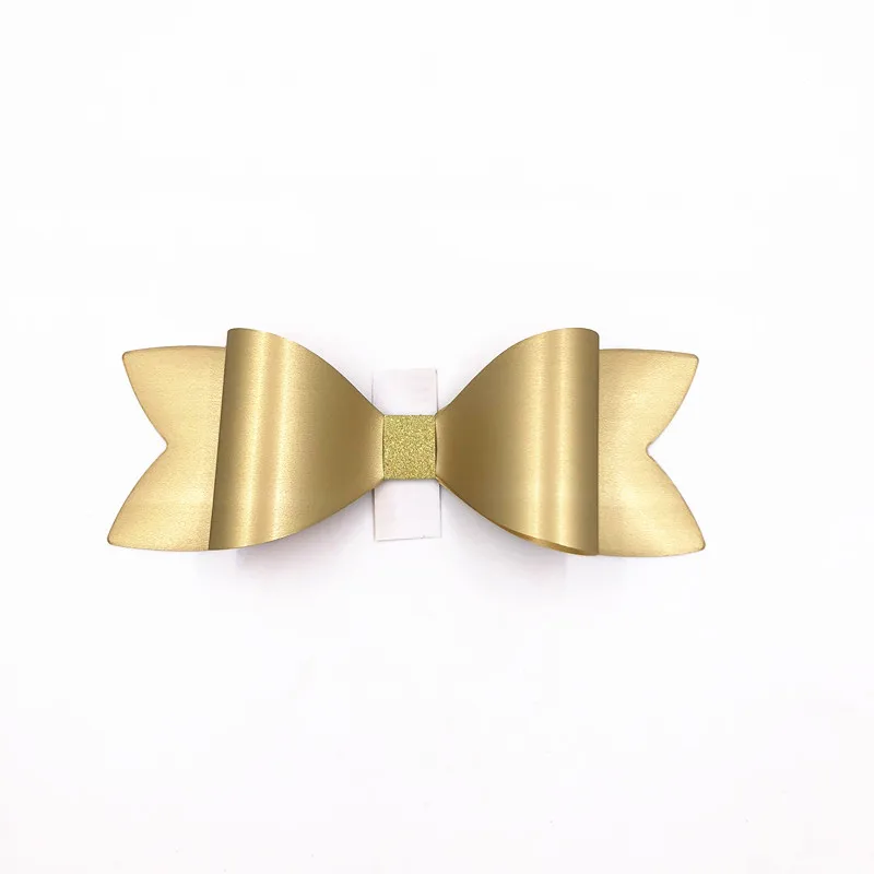 
Matte metallic ribbon butterfly bow butterfly pull bow with glitter tie Boutique Butterfly Celebrate It Ribbon Bow 