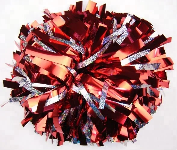 Металлические помпоны для приветствия чарлидеров