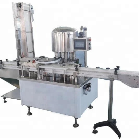 glass jar screw capping sealing machine for honey/bird nest/sauce/