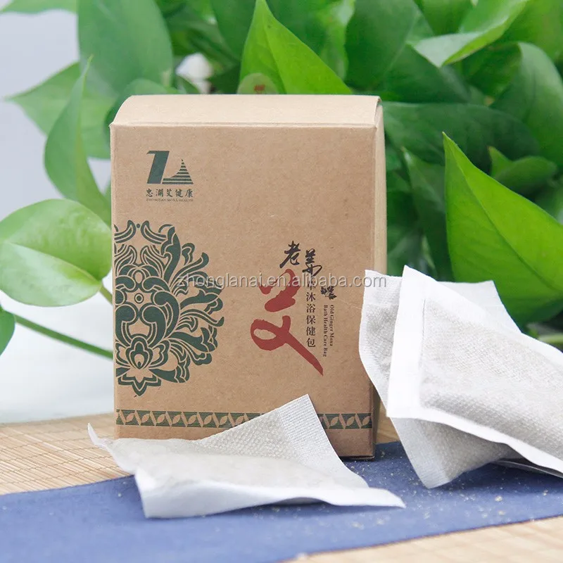 
Natural herbs for body soak - Chinese herbal foot bath powder - health lavipeditum (Green wormwood) 