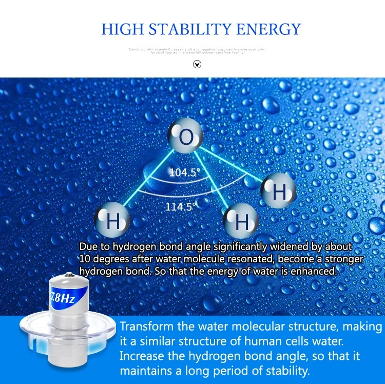 Physical Therapy Water 7.8HZ Direct Drinking Cell Health Water Treatment Instrument Changes water molecular link structure