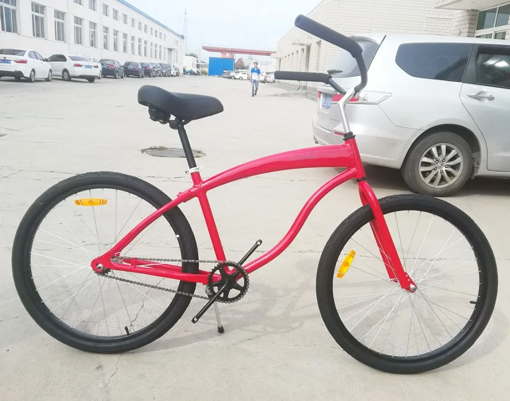 Горячая продажа алюминиевого сплава 6061 рамка каботажные тормоза 26 дюймов пляжный велосипед круизер для продажи