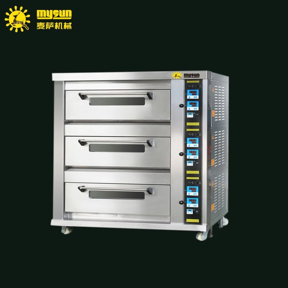 
industrial bakery equipment Gas electric deck bakery oven price 