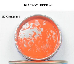 factory direct sale 1k auto body refinish paint  red  paint shop binder
