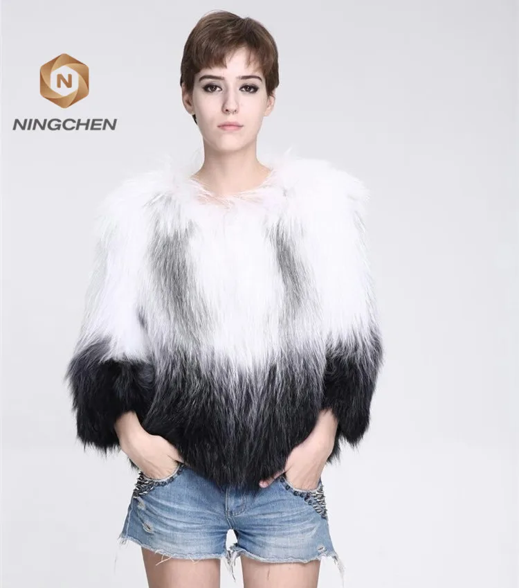 
China Factory Wholesale Warm And Fuzzy Fox Fur Coats For Women 