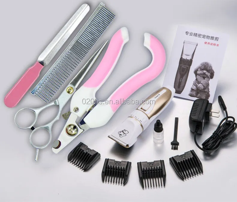 new design high quality professional /dog clippers low noise pet hair trimmer clipper