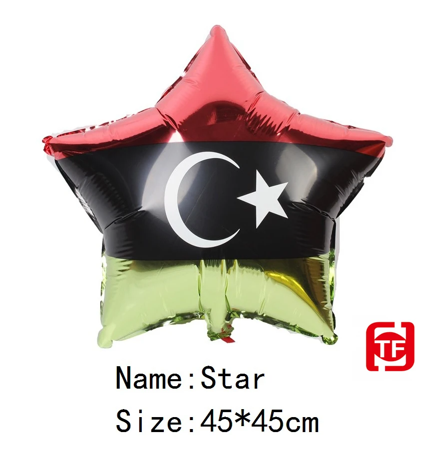 Helium foil balloons stick foil balloons