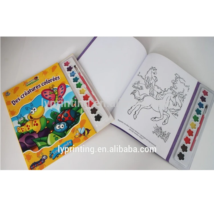 High quality drawing book paper children coloring book for kids