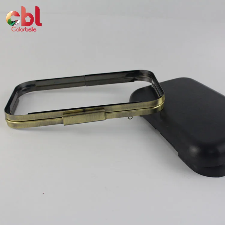 
20*11.5CM high quality box metal clutch frame metal bag frame 