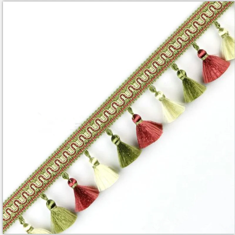 Factory Wholesale Decorative Curtain Tassel Fringe