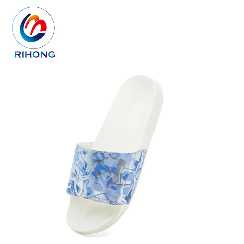 new arrival top quality with big size rubber pu sole slide sandal custom brand logo men women designer slippers