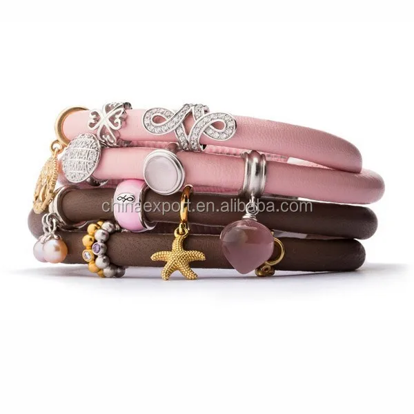 
Yiwu Sunshine Trade Co ltd Leather Magnetic Endless Bracelet 