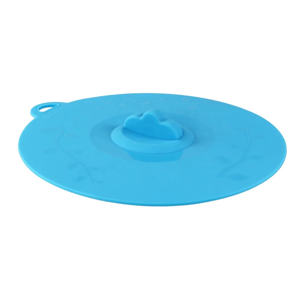 Reusable 6 Pack Food Fresh Cover Universal Silicone Lids For Pot Cup Mug