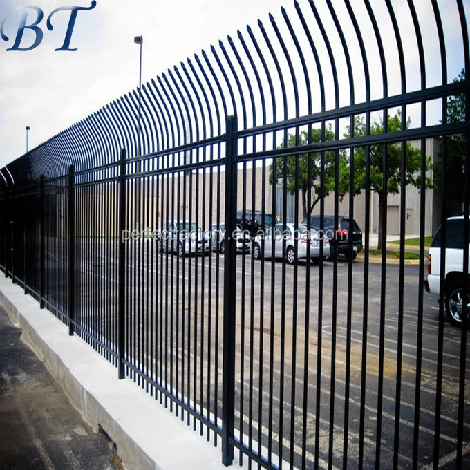 
High security fence/ galvanized steel fence/ decorative balcony fence grill design for sale 