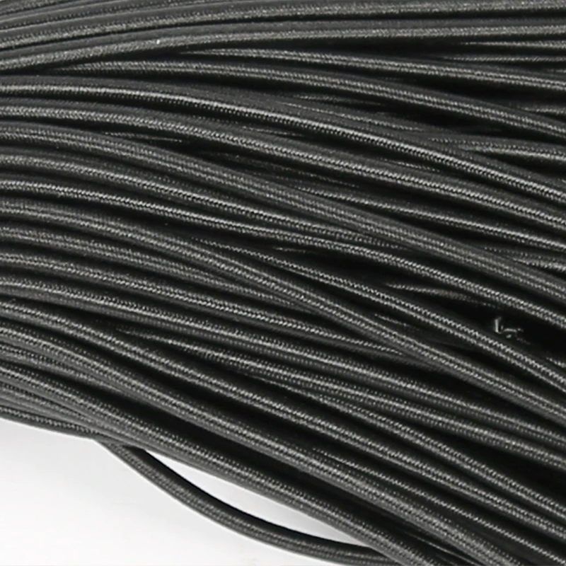 0.5mm 0.6mm 0.8mm 1.2mm diameter round high strength elastic cord string for women dress