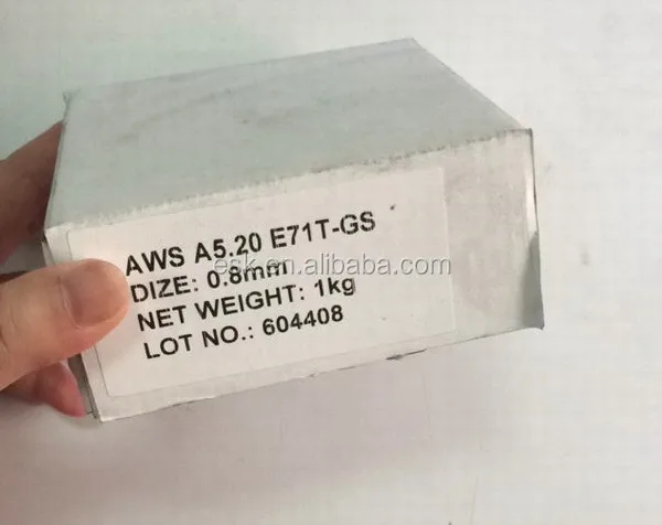 0.9mm 1kg spool welding flux cored wire AWS A5.20 E71T-GS