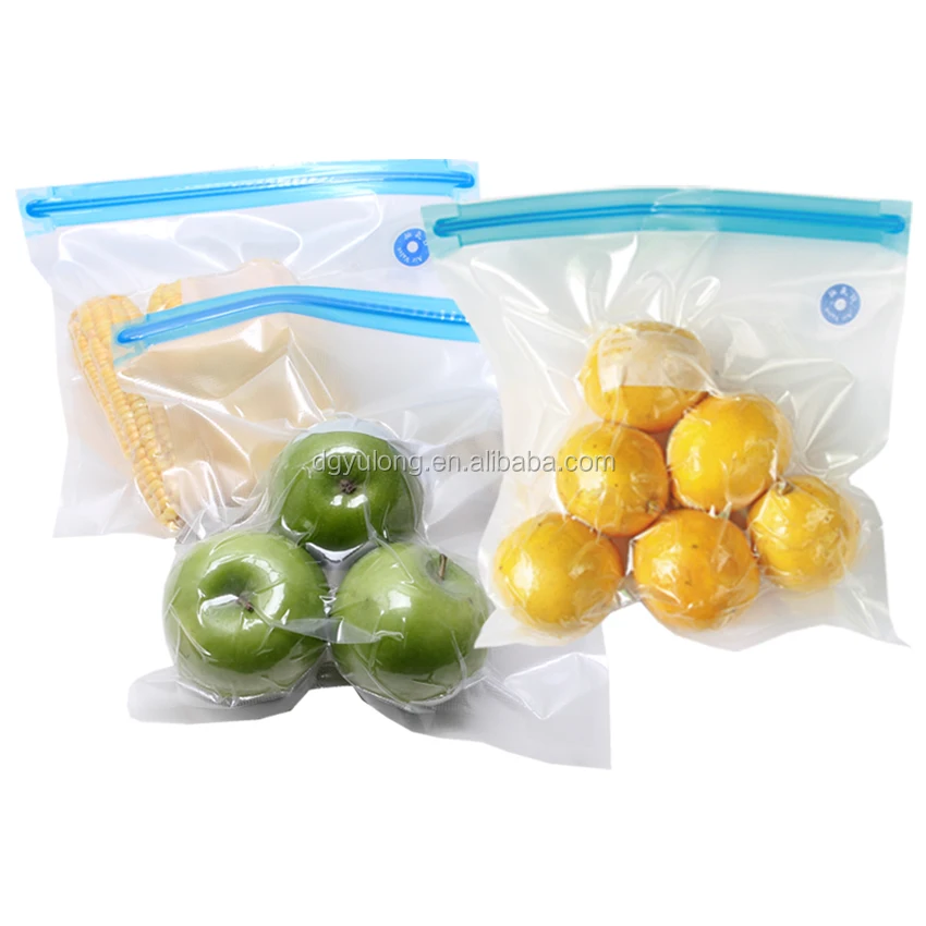 Пакеты на застежке-молнии для готовки под вакуумом, вакуумный Vag с ручным насосом