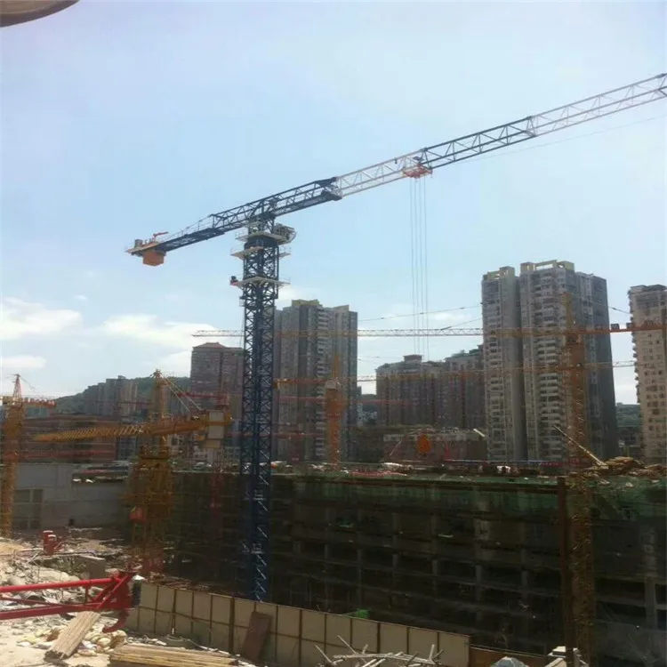 
 Башенный кран камера системы PT5613 50 тоннной передвижной кран  