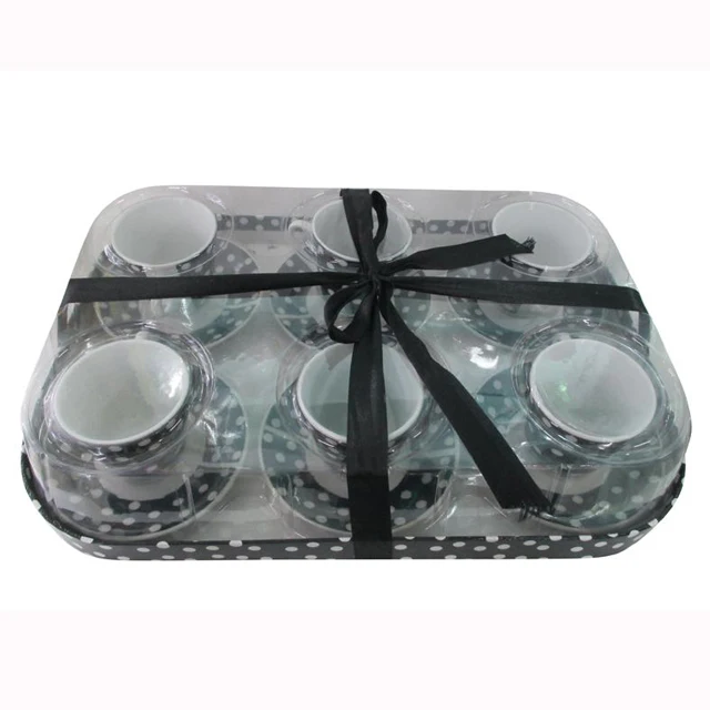 Cheap mini ceramic bulk tea cups and saucers set