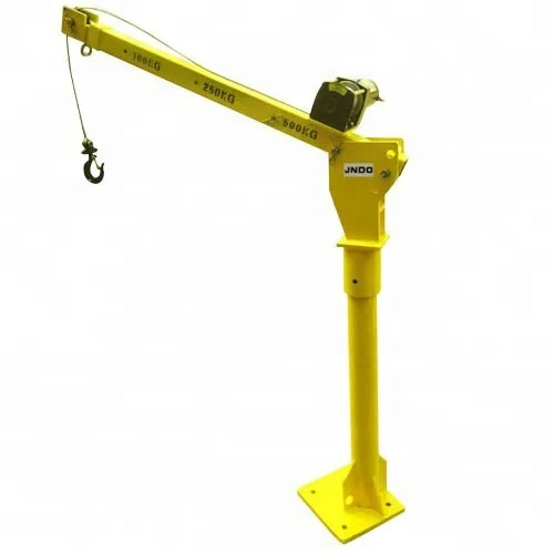 360 Degree 12V Engine Electric Hoist Winch Crane